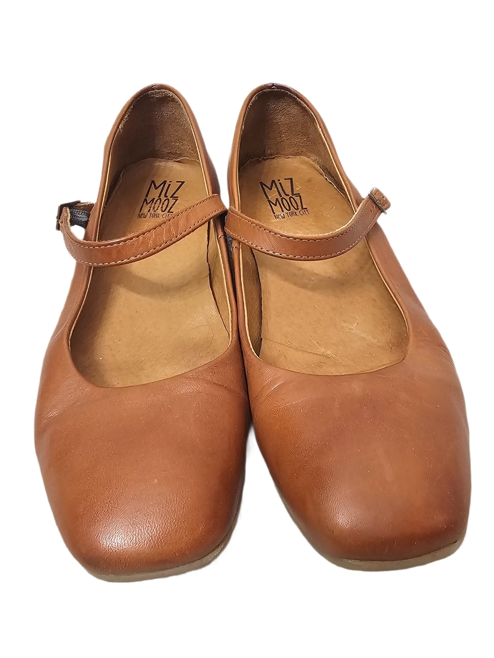 Miz Mooz Zahara Leather Mary Jane Flats
